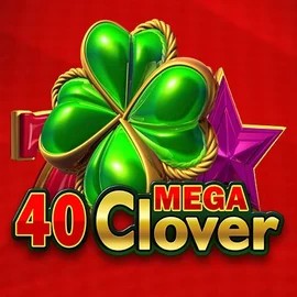 40 Mega Clover slot logo by Amusnet Interactive at Verde Casino40 Mega Clover