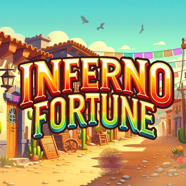 Inferno Fortune slot logo by Atomic Slot Lab at Verde CasinoInferno Fortune