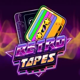 Retro Tapes logo by Push Gaming at Verde CasinoRetro Tapes
